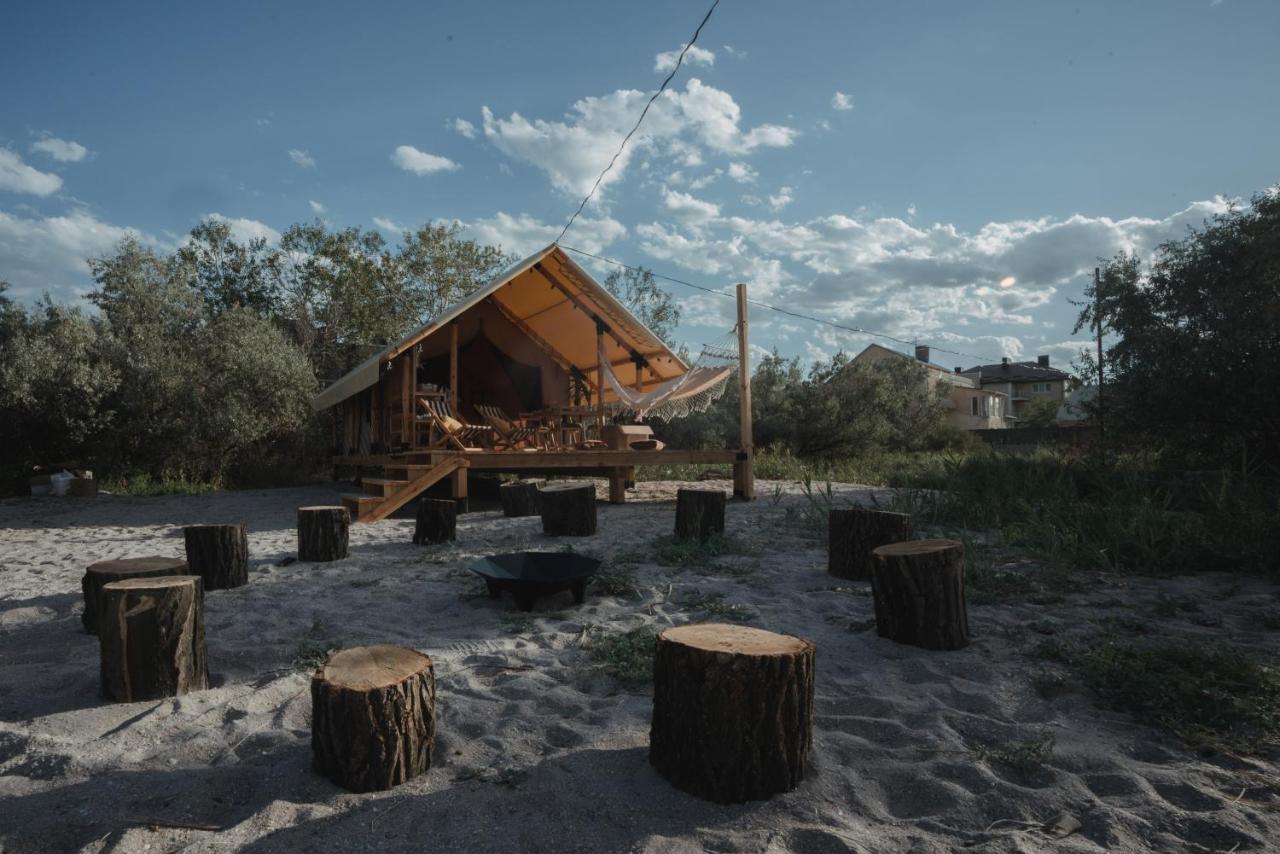 Glamping Mandra Hotel Zatoka Kültér fotó
